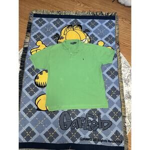 Vintage Bright Green Polo Ralph Lauren Polo Shirt